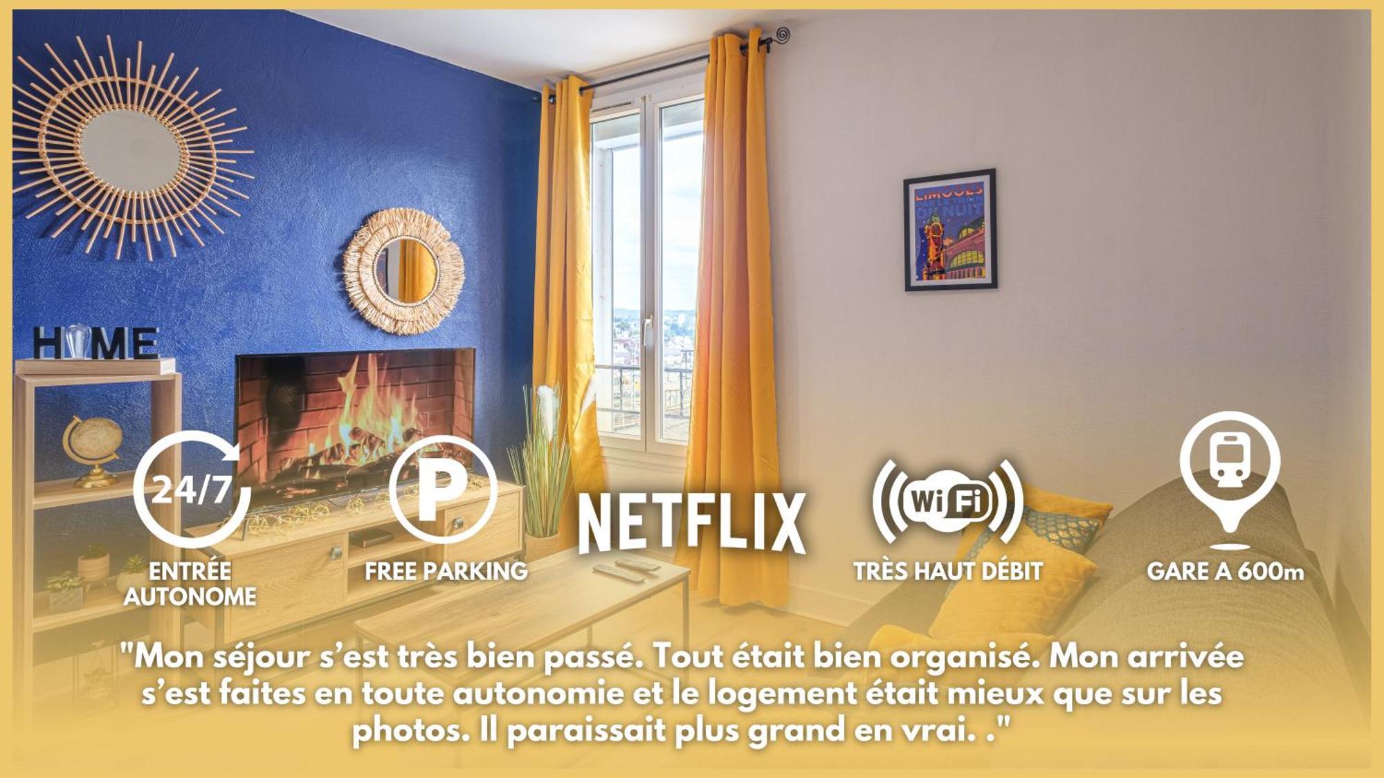 Bleu Nuit - Welc'Home Limoges Exterior foto
